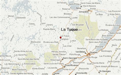 la tuque quebec map